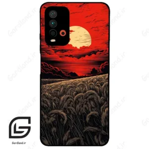 قاب گوشی شیائومی ردمی 9 تی (Redmi 9T ) طرح گندم کد 2472