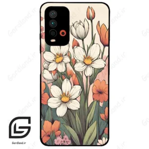 قاب گوشی شیائومی ردمی 9 تی (Redmi 9T ) طرح گل کد 2475