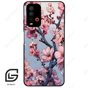 قاب گوشی شیائومی ردمی 9 تی (Redmi 9T ) طرح شکوفه کد 2481