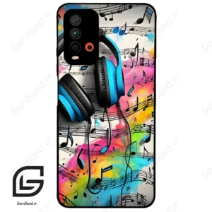 قاب گوشی شیائومی ردمی 9 تی (Redmi 9T ) طرح موسیقی کد 2482