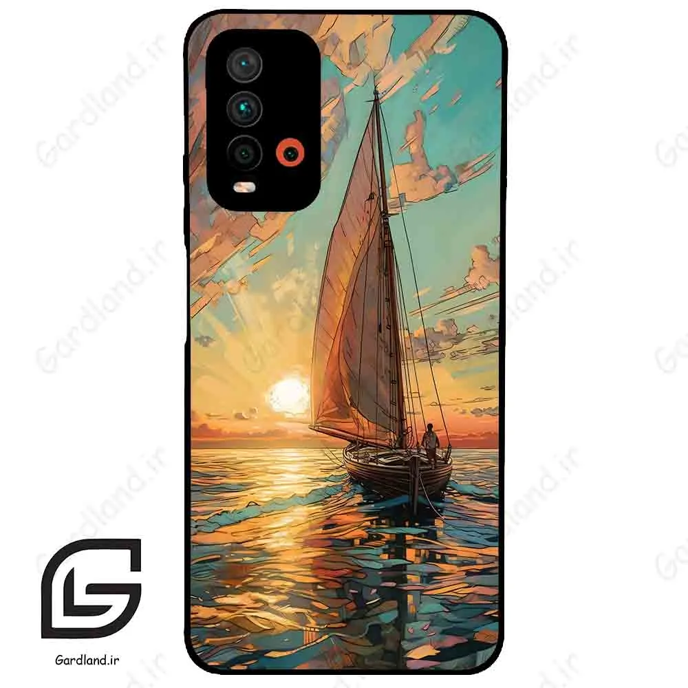 قاب گوشی شیائومی ردمی 9 تی (Redmi 9T ) طرح قایق کد 2485