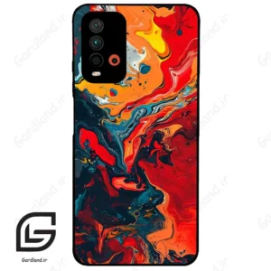 قاب گوشی شیائومی ردمی 9 تی (Redmi 9T ) طرح ابرنگی کد 2490