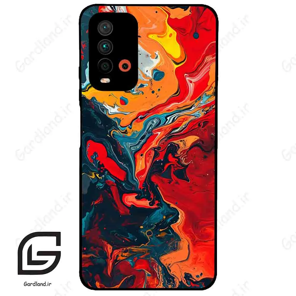قاب گوشی شیائومی ردمی 9 تی (Redmi 9T ) طرح ابرنگی کد 2490