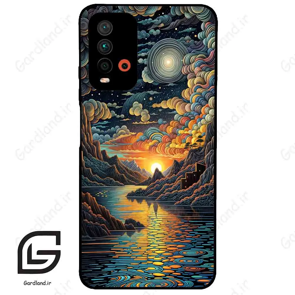 قاب گوشی شیائومی ردمی 9 تی (Redmi 9T ) طرح نقاشی کد 2519