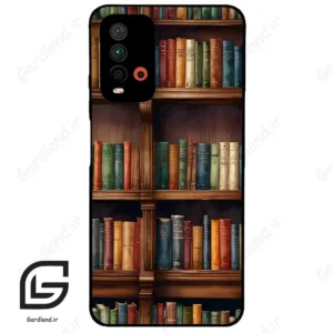 قاب گوشی شیائومی ردمی 9 تی (Redmi 9T ) طرح کتابخانه کد 2527
