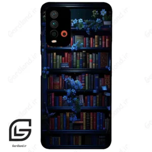 قاب گوشی شیائومی ردمی 9 تی (Redmi 9T ) طرح کتابخانه کد 2528