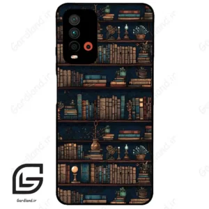 قاب گوشی شیائومی ردمی 9 تی (Redmi 9T ) طرح کتابخانه کد 2536