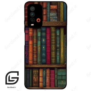 قاب گوشی شیائومی ردمی 9 تی (Redmi 9T ) طرح کتابخانه کد 2538
