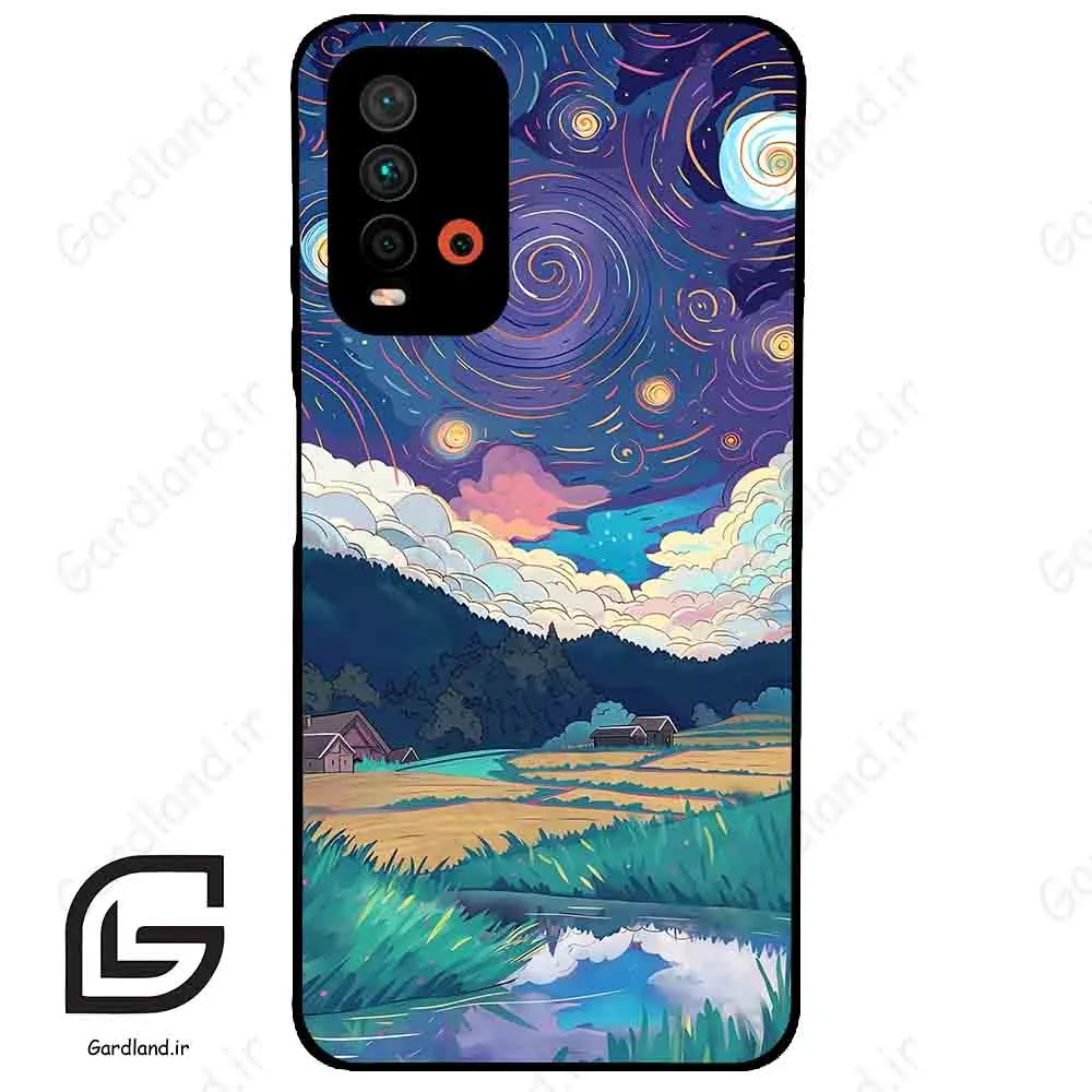 قاب گوشی شیائومی ردمی 9 تی (Redmi 9T ) طرح نقاشی کد 2560