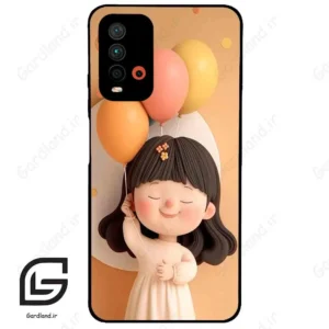 قاب گوشی شیائومی ردمی 9 تی (Redmi 9T ) طرح دختر کد 2568