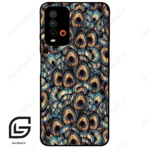 قاب گوشی شیائومی ردمی 9 تی (Redmi 9T ) طرح طاووس کد 2572