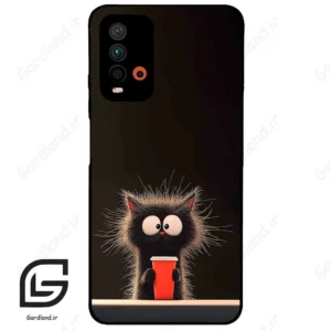 قاب گوشی شیائومی ردمی 9 تی (Redmi 9T ) طرح گربه کد 2580