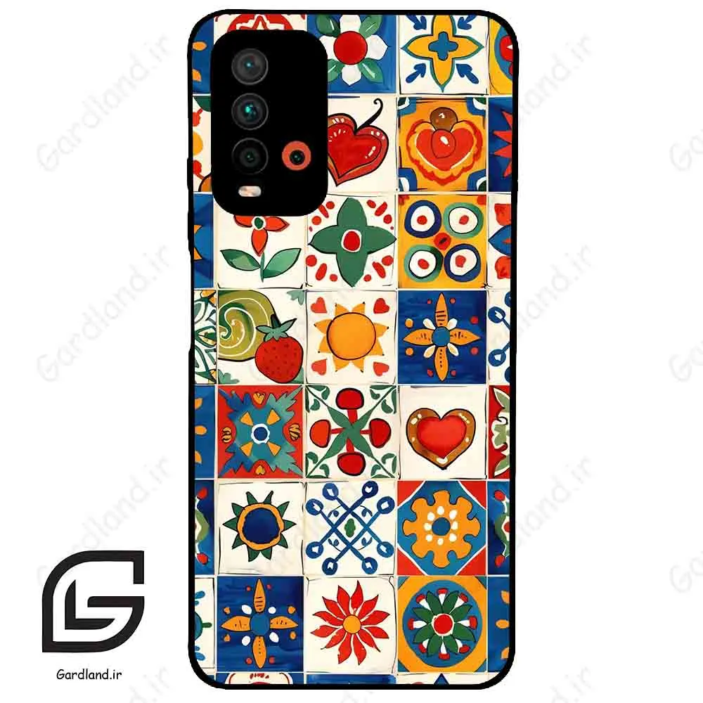 قاب گوشی شیائومی ردمی 9 تی (Redmi 9T ) طرح کاشی کد 2594