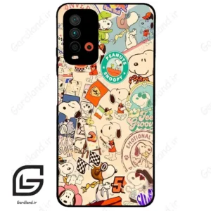 قاب گوشی شیائومی ردمی 9 تی (Redmi 9T ) طرح اسنوپی کد 2605