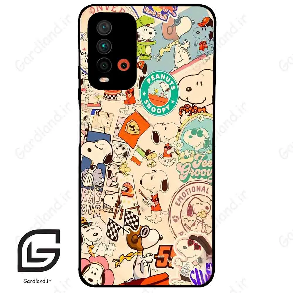 قاب گوشی شیائومی ردمی 9 تی (Redmi 9T ) طرح اسنوپی کد 2605