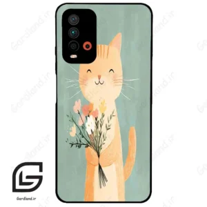 قاب گوشی شیائومی ردمی 9 تی (Redmi 9T ) طرح گربه کد 2619