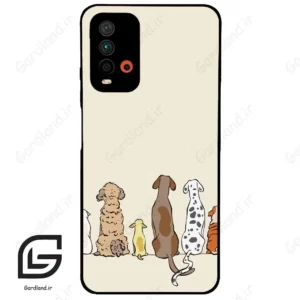 قاب گوشی شیائومی ردمی 9 تی (Redmi 9T ) طرح سگ کد 2630
