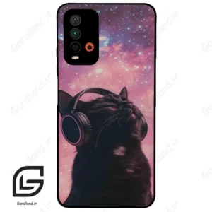 قاب گوشی شیائومی ردمی 9 تی (Redmi 9T ) طرح گربه کد 2641
