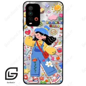 قاب گوشی شیائومی ردمی 9 تی (Redmi 9T ) طرح دخترانه کد 2642