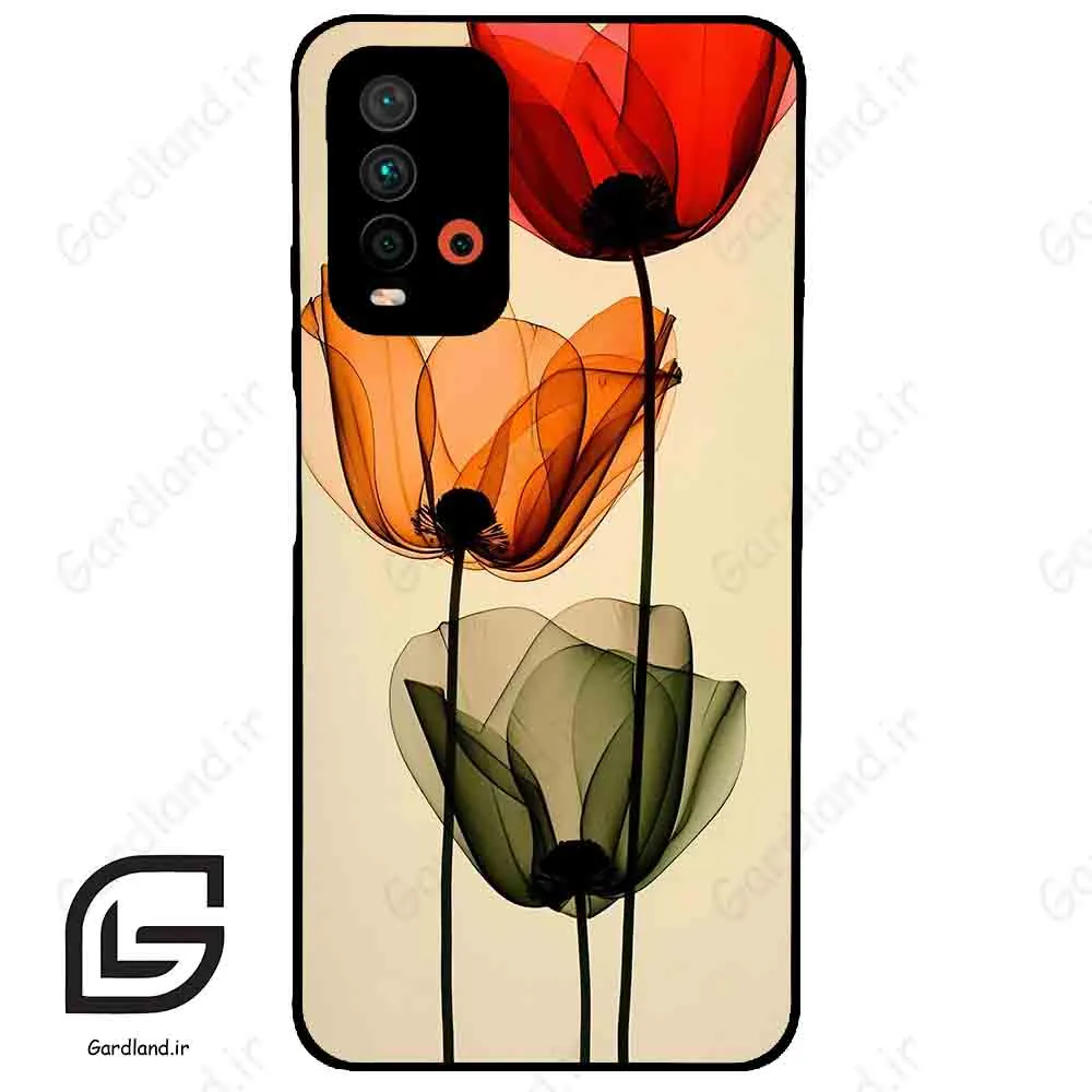 قاب گوشی شیائومی ردمی 9 تی (Redmi 9T ) طرح گل کد 2650