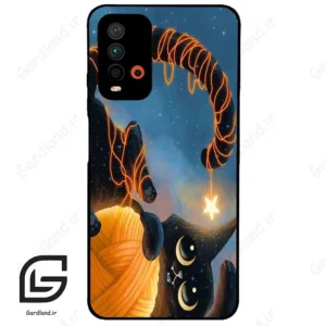 قاب گوشی شیائومی ردمی 9 تی (Redmi 9T ) طرح گربه کد 2654