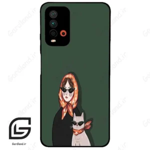قاب گوشی شیائومی ردمی 9 تی (Redmi 9T ) طرح دخترانه کد 2672