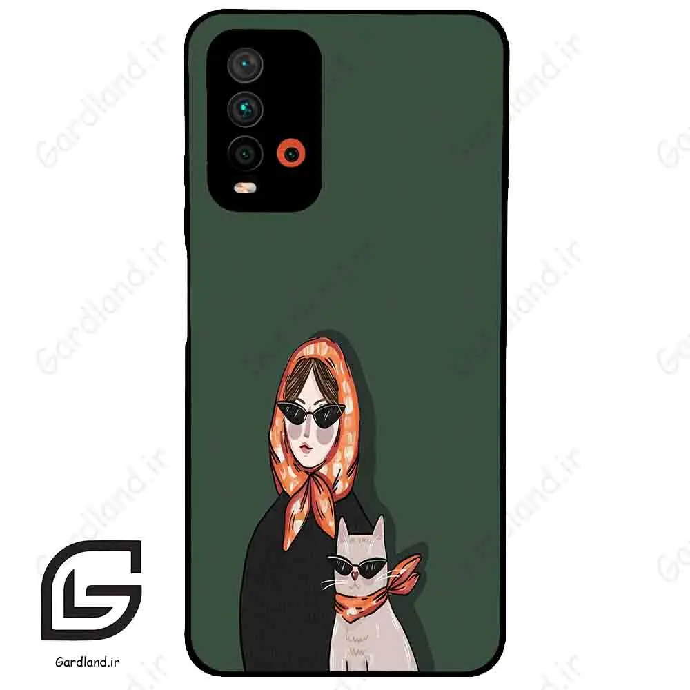 قاب گوشی شیائومی ردمی 9 تی (Redmi 9T ) طرح دخترانه کد 2672