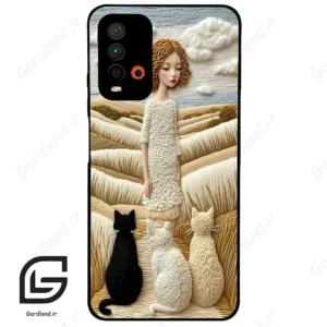 قاب گوشی شیائومی ردمی 9 تی (Redmi 9T ) طرح دخترانه کد 2679