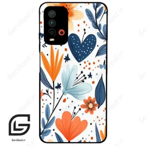قاب گوشی شیائومی ردمی 9 تی (Redmi 9T ) طرح گل کد 2686