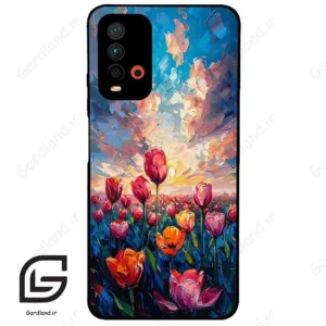 قاب گوشی شیائومی ردمی 9 تی (Redmi 9T ) طرح گل کد 2687