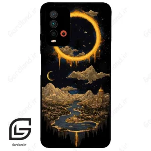 قاب گوشی شیائومی ردمی 9 تی (Redmi 9T ) طرح شب کد 2692