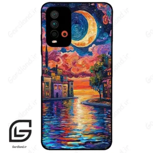قاب گوشی شیائومی ردمی 9 تی (Redmi 9T ) طرح ماه کد 2699
