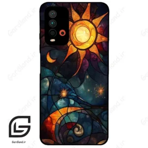 قاب گوشی شیائومی ردمی 9 تی (Redmi 9T ) طرح خورشید کد 2707