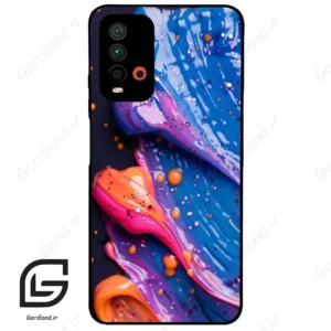 قاب گوشی شیائومی ردمی 9 تی (Redmi 9T ) طرح رنگ کد 2724