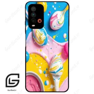 قاب گوشی شیائومی ردمی 9 تی (Redmi 9T ) طرح رنگارنگ کد 2793