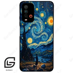قاب گوشی شیائومی ردمی 9 تی (Redmi 9T ) طرح شب کد 2801