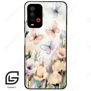 قاب گوشی شیائومی ردمی 9 تی (Redmi 9T ) طرح پروانه کد 2803