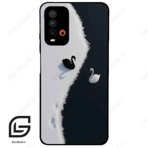 قاب گوشی شیائومی ردمی 9 تی (Redmi 9T ) طرح قو کد 2804