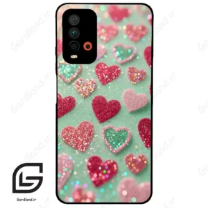 قاب گوشی شیائومی ردمی 9 تی (Redmi 9T ) طرح قلب کد 2812