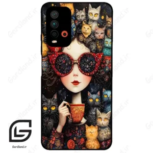 قاب گوشی شیائومی ردمی 9 تی (Redmi 9T ) طرح دخترانه کد 2829