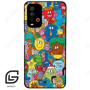 قاب گوشی شیائومی ردمی 9 تی (Redmi 9T ) طرح شخصیت کد 2856