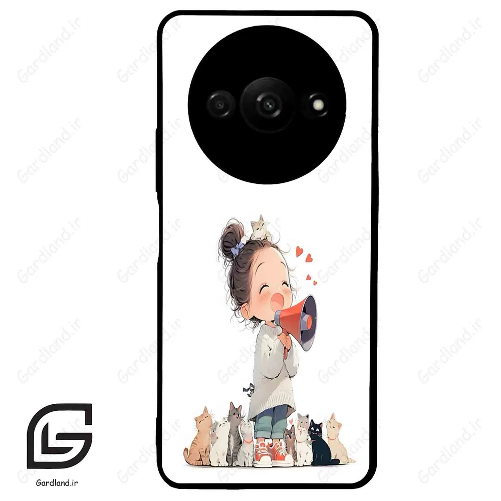 قاب گوشی شیائومی ردمی ای 3 (Redmi A3 / A3x ) طرح دخترانه کد 2027