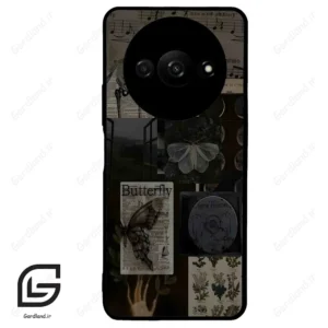 قاب گوشی شیائومی ردمی ای 3 (Redmi A3 / A3x ) طرح پروانه کد 2096