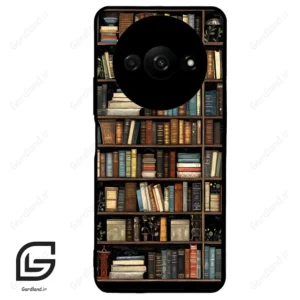 قاب گوشی شیائومی ردمی ای 3 (Redmi A3 / A3x ) طرح کتابخانه کد 2533
