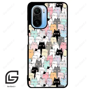 قاب گوشی شیائومی ردمی کی 40 (Redmi K40 ) طرح گربه کد 2019