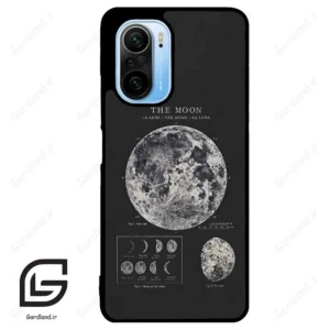 قاب گوشی شیائومی ردمی کی 40 (Redmi K40 ) طرح ماه کد 2175