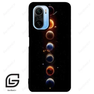 قاب گوشی شیائومی ردمی کی 40 (Redmi K40 ) طرح ماه کد 2186