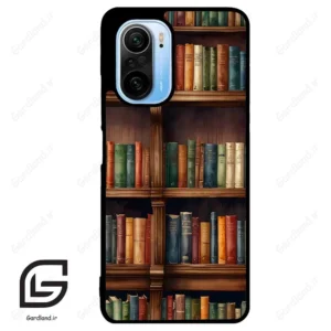 قاب گوشی شیائومی ردمی کی 40 (Redmi K40 ) طرح کتابخانه کد 2527