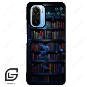 قاب گوشی شیائومی ردمی کی 40 (Redmi K40 ) طرح کتابخانه کد 2528