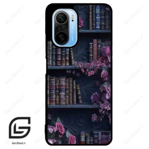 قاب گوشی شیائومی ردمی کی 40 (Redmi K40 ) طرح کتابخانه کد 2529